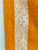 Vintage Cotton Bath Towel RETRO