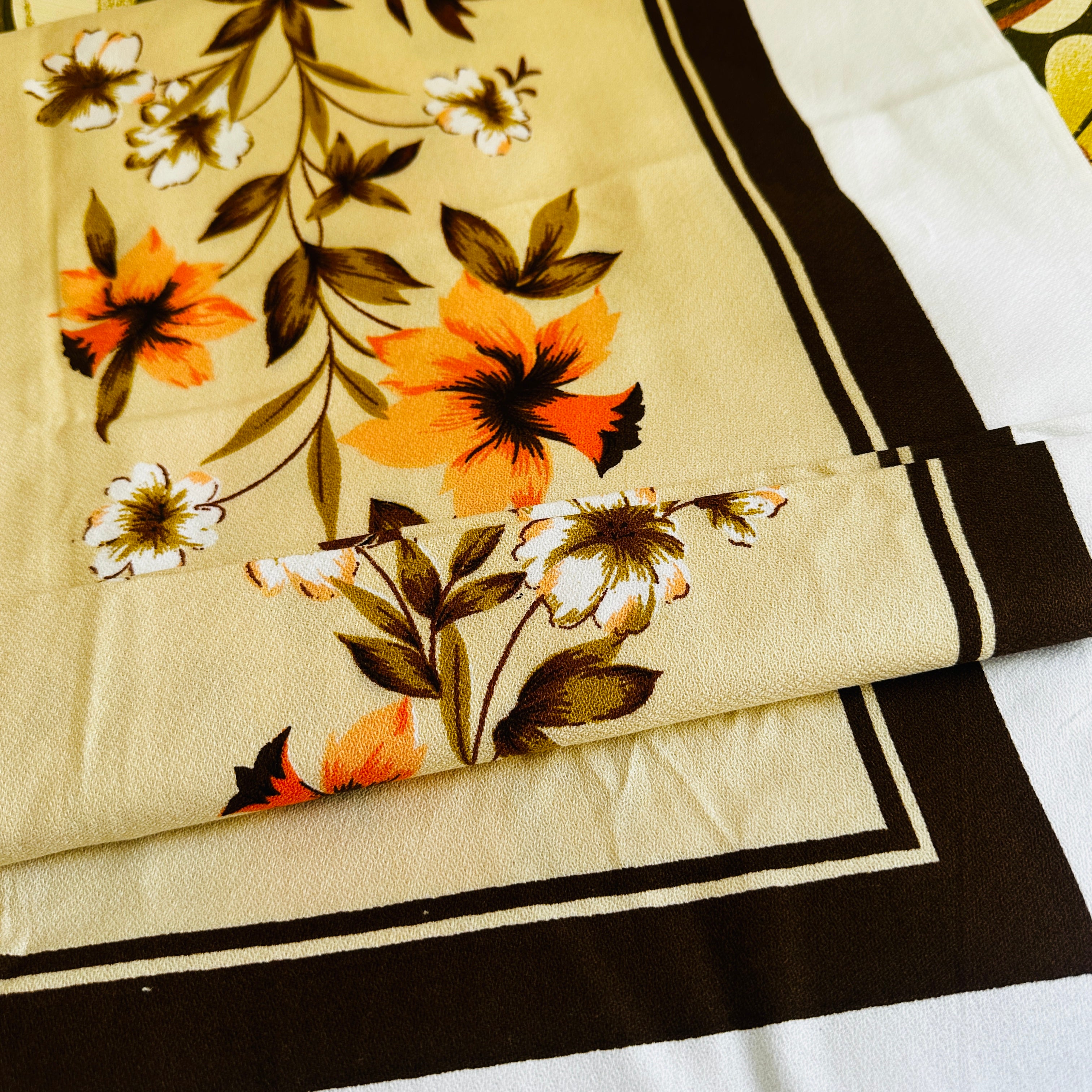 Vintage Tablecloth TAGS New Cotton