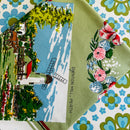 Vintage Tablecloth PERTH Cotton
