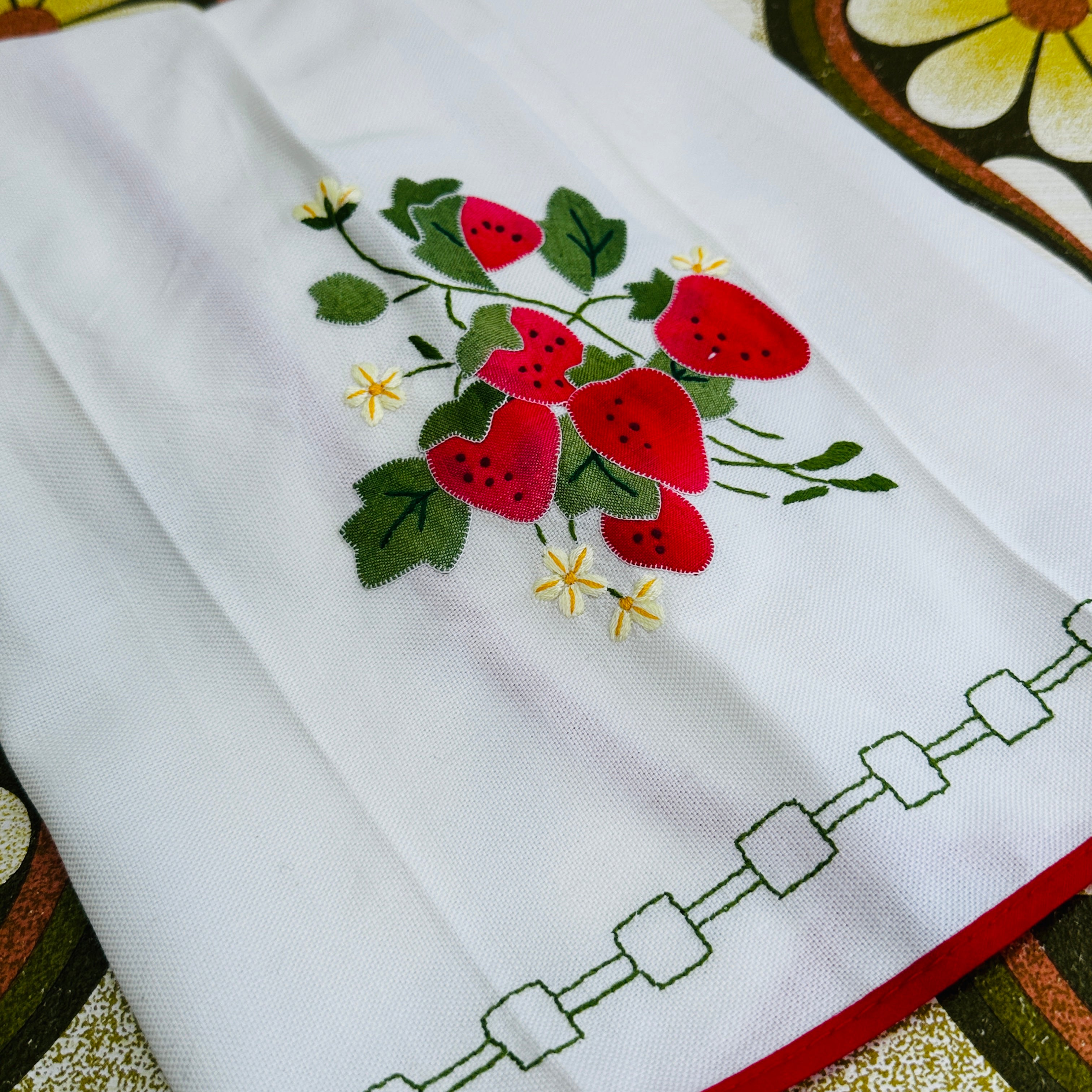 Unused Vintage Cotton Apron