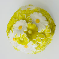 Lime Green JAPAN Sugar Bowl GORGEOUS Vintage