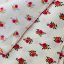 220cms Adorable Vintage Floral Fabric Cotton Miniature print