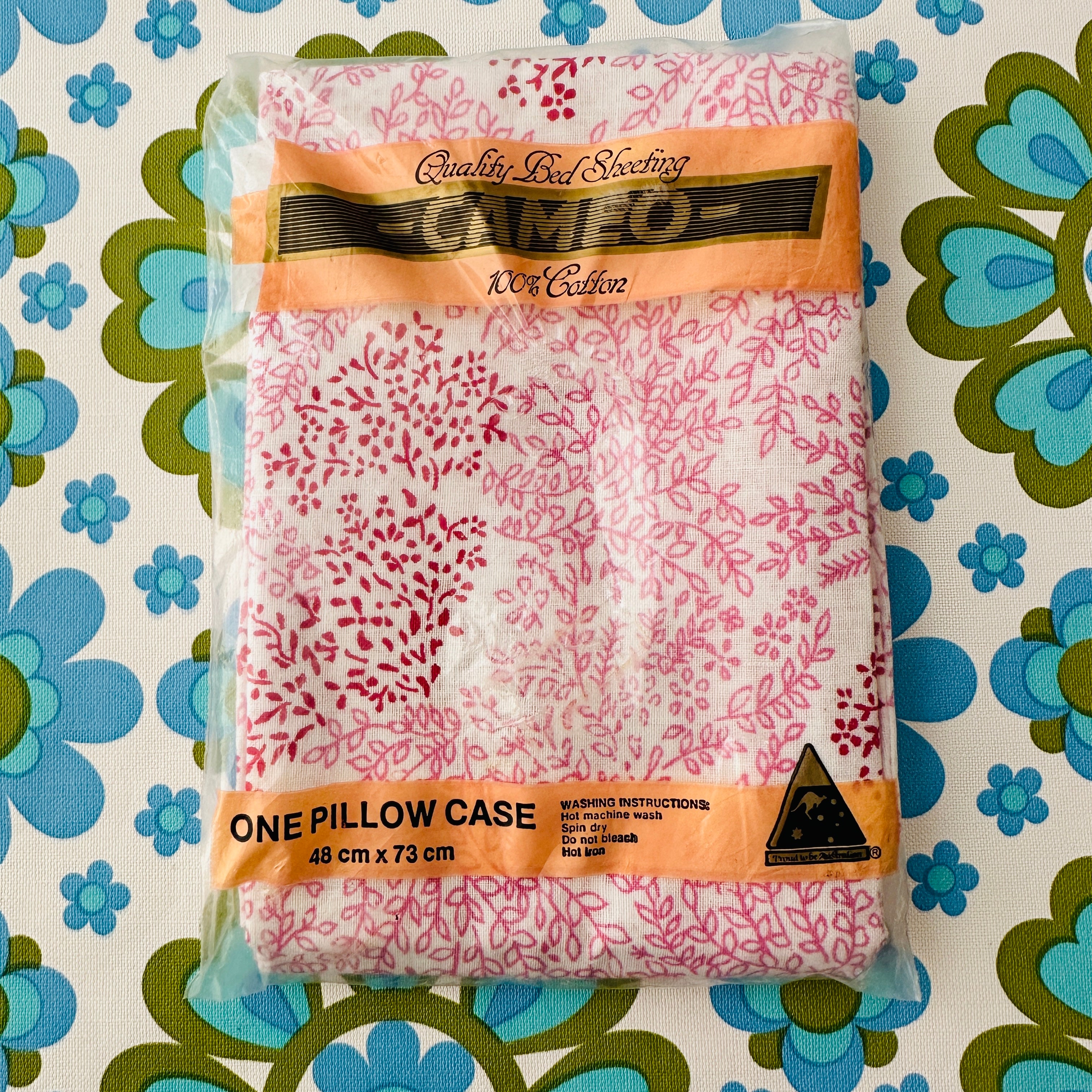 Sweet One Vintage Cameo Pillow Case