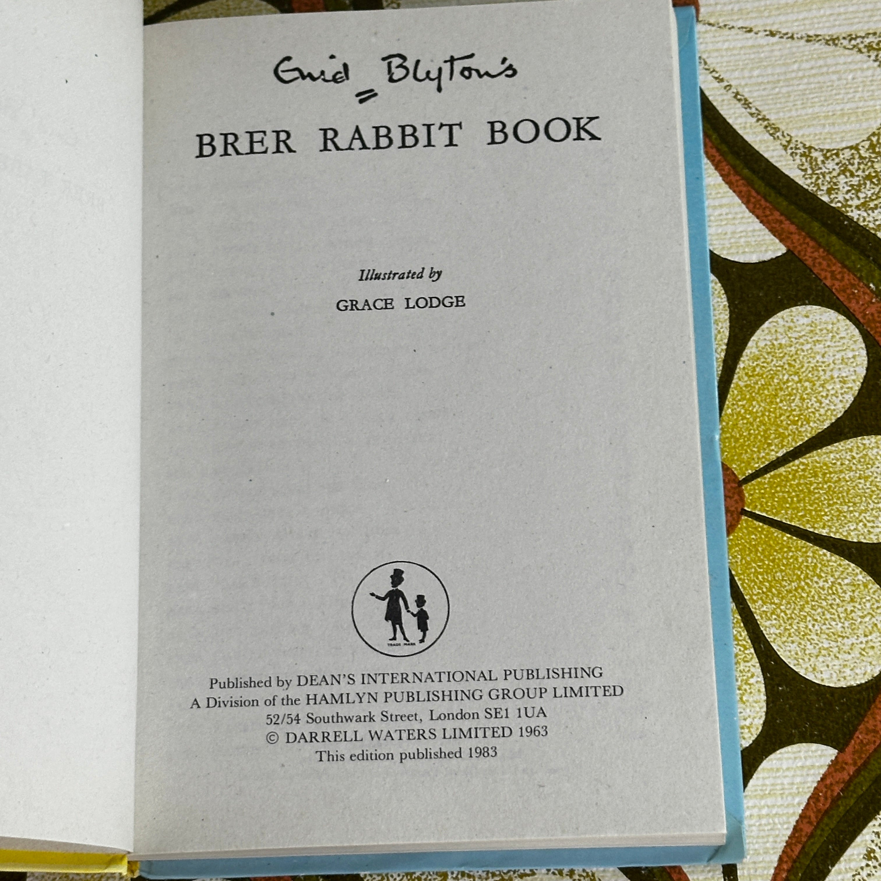 ENID Blytons Brer Rabbit Vintage