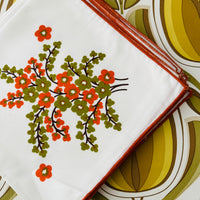 RETRO Set of SIX UNUSED Vintage Napkins
