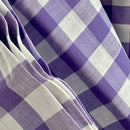 220cms Cute Vintage Purple Gingham Fabric