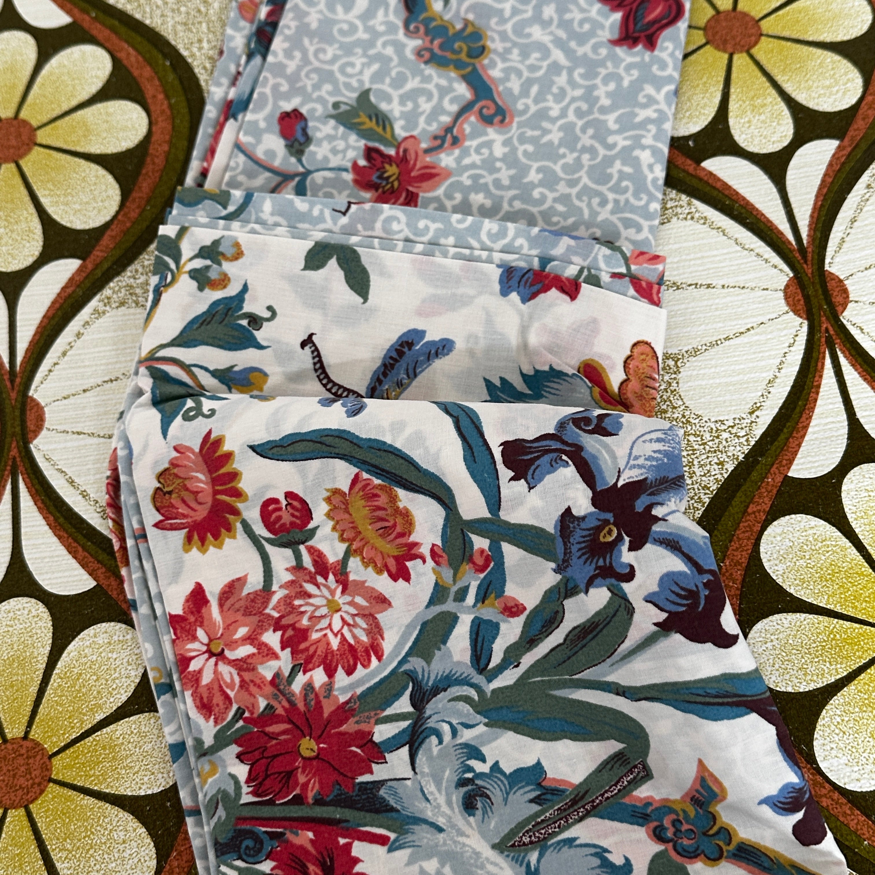 One Pair Vintage Pillow Cases