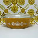 Butterfly Gold PYREX Casserole Dish