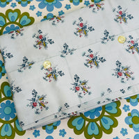 Large Vintage Cotton Pillow Cases PAIR European