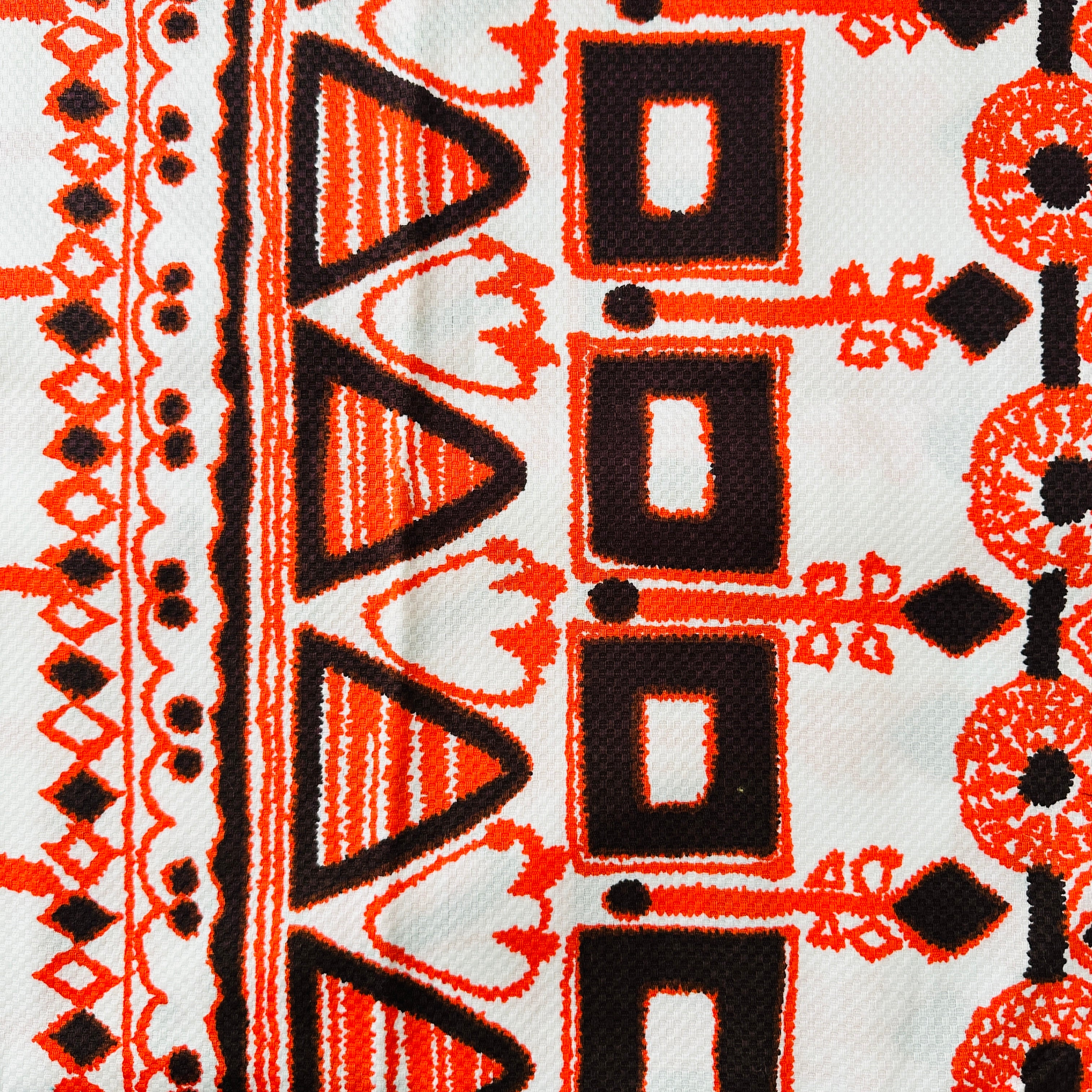 310cms Fabulous Large BOLD Vintage Bright FABRIC