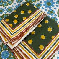 UNUSED Set Polka Dot Napkins