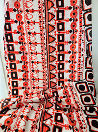 310cms Fabulous Large BOLD Vintage Bright FABRIC