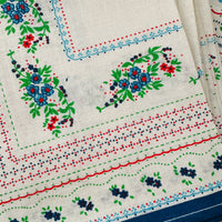 Large Cotton Table Cloth & 12 Napkins UNUSED