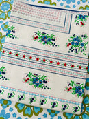 Large Cotton Table Cloth & 12 Napkins UNUSED