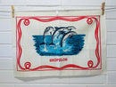 UNUSED Dolphins Tea Towel