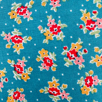 Riley Blake - Farmer's Daughter Bouquet Raindrop