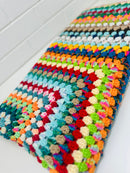 Lovely Handmade Knitted Blanket