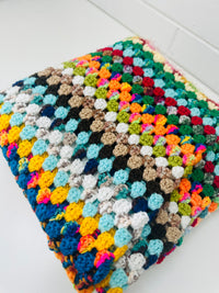 Lovely Handmade Knitted Blanket