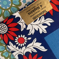 DUNMOY Table Cloth NOS Bright & FUN