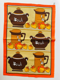 Made in Brazil Tea Towel UNUSED Vintage