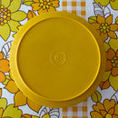 Bright Retro Yellow TUPPERWARE Container 70's