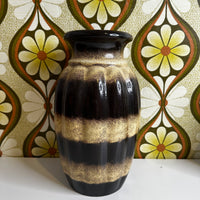 Scheurich W Germany Pottery LARGE Vase Mid Century