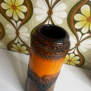 W Germany Pottery LAVA Vase Mid Century
