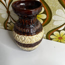 W Germany Pottery Medium Vase Mid Century