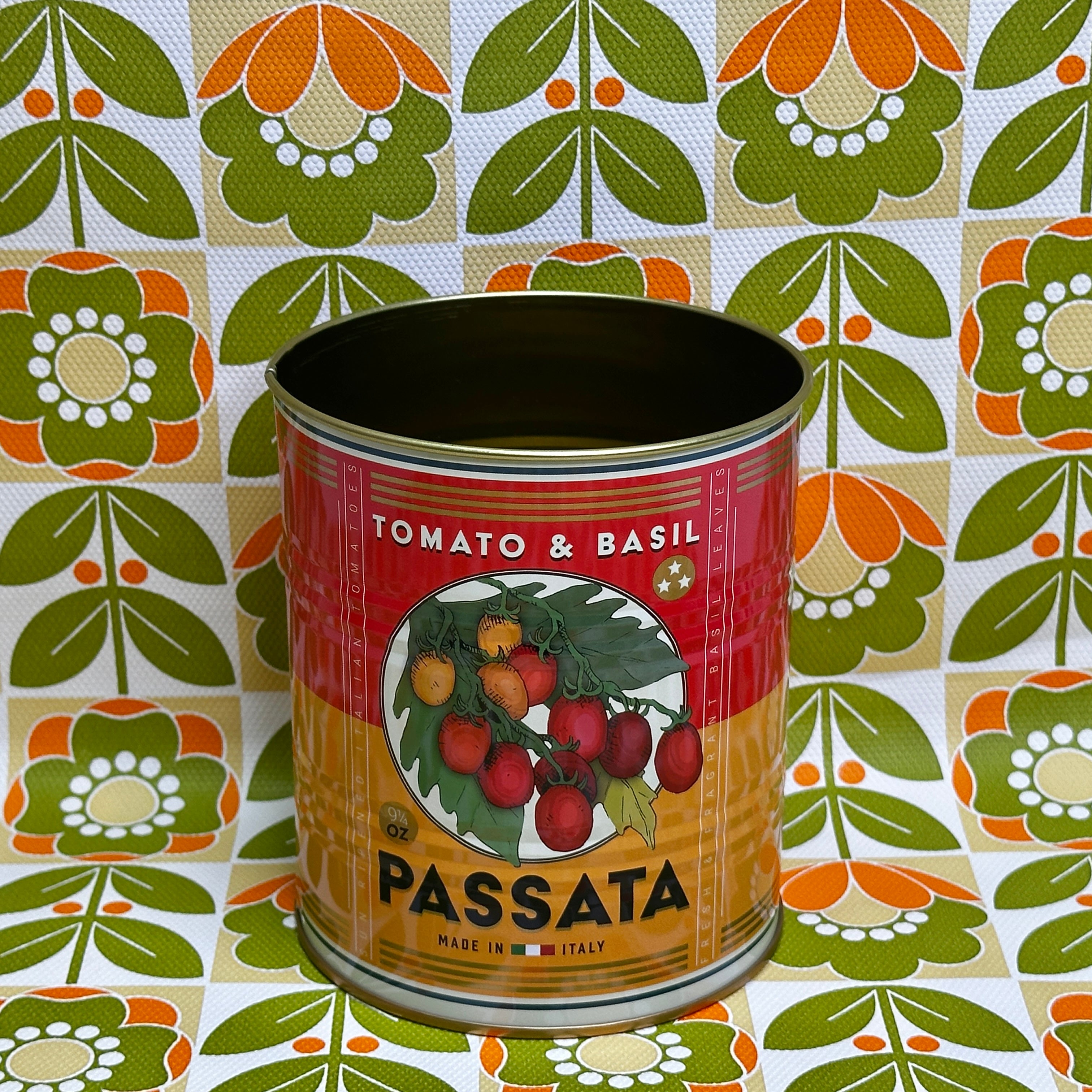 Rex Passata Tin NEW Vintage Style Storage