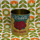 Rex Webb's Tin NEW Vintage Style Storage