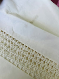 Huge VINTAGE Unused Orem Embroidered Tablecloth