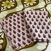 180cms Pink Cotton Fabric Sourced From Spain