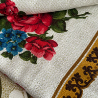 Vintage Tablecloth FLORAL Fun