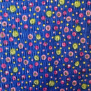 115cms Cute Blue Craft Fabric