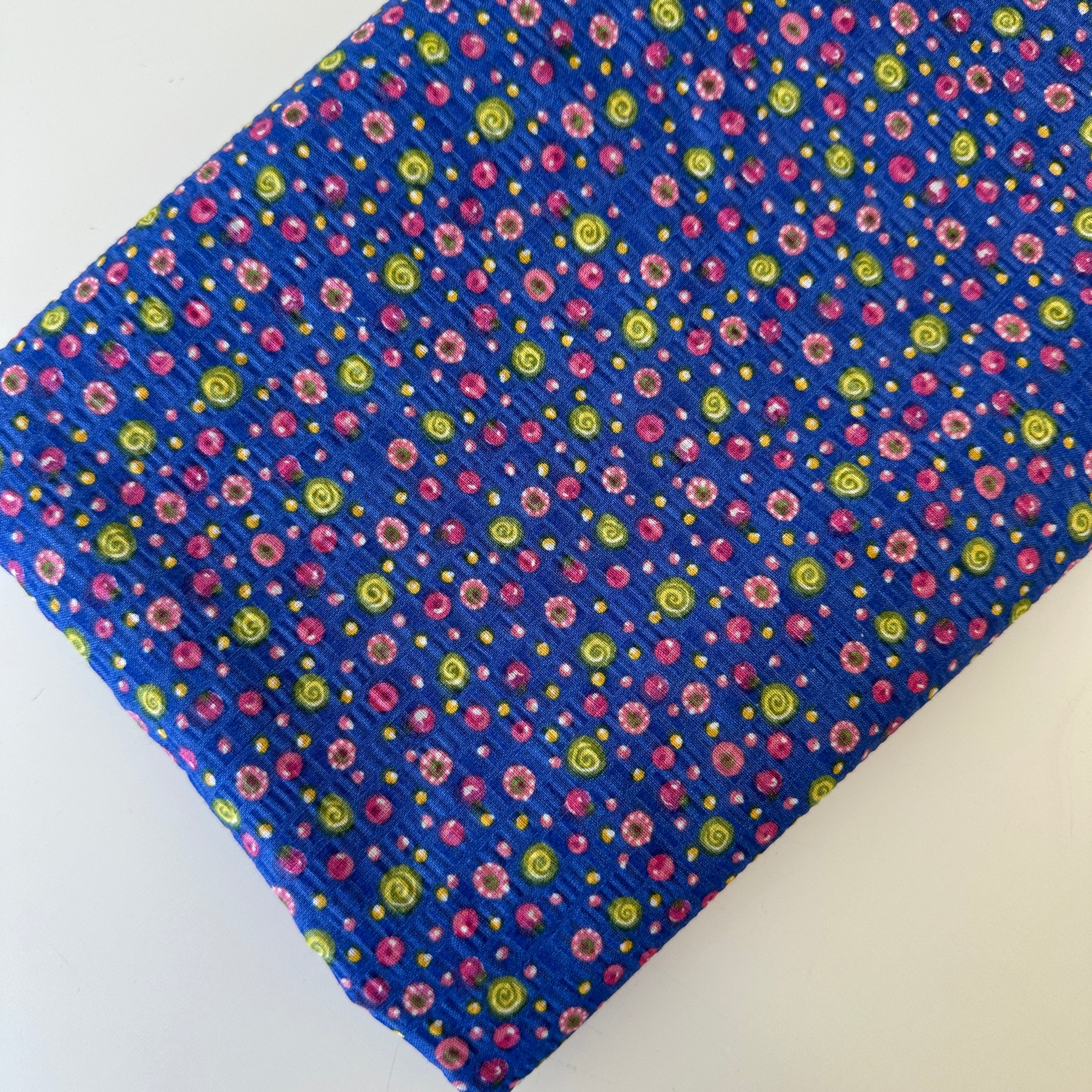 115cms Cute Blue Craft Fabric