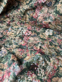 470cms Scotchgard Vintage FERNLEGH Old Roses Floral FABRIC