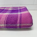 Purple Wool Blanket VINTAGE