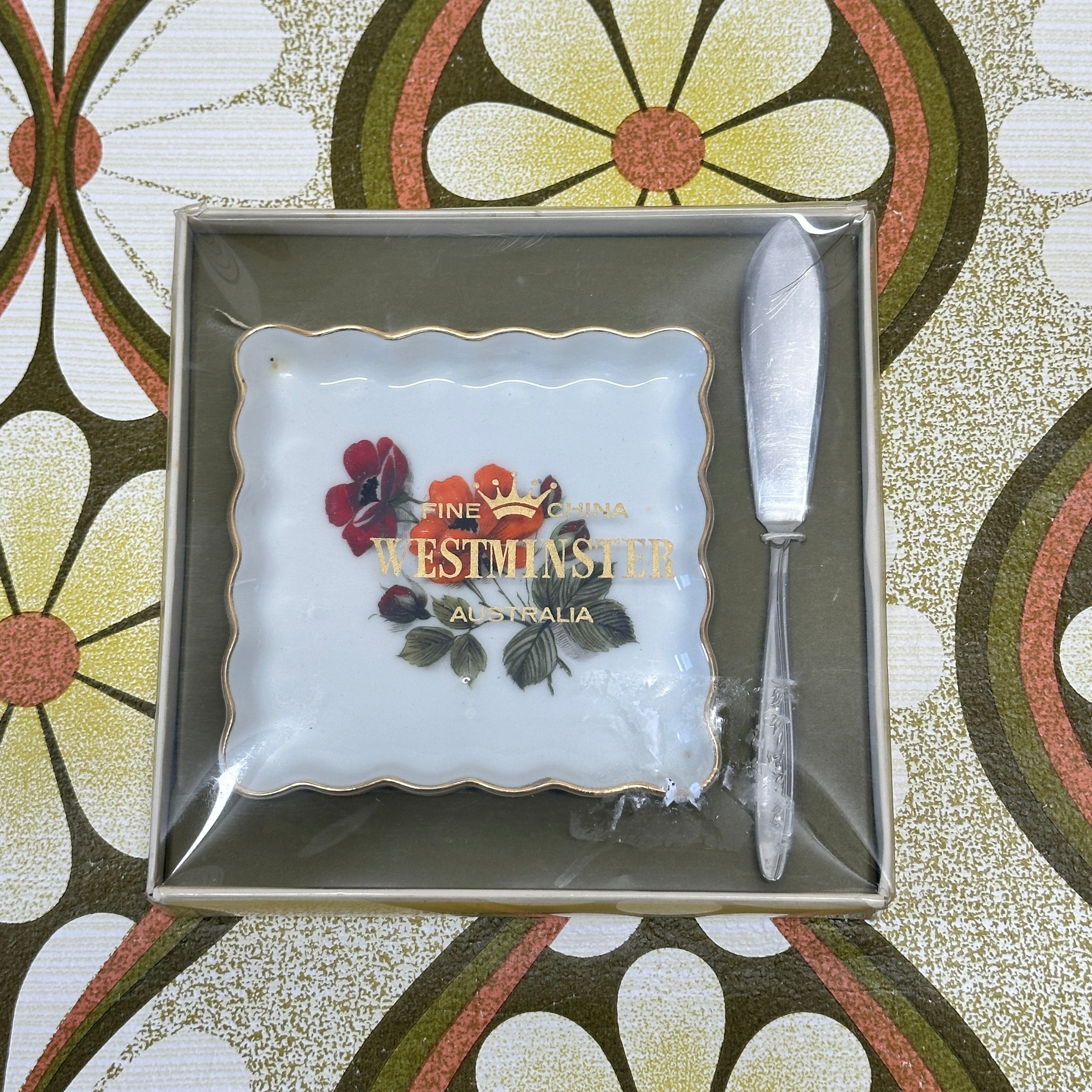 Westminster Boxed Vintage Dish FLORAL