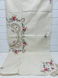 Vintage Embroidered Tablecloth BEAUTIFUL