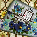 Crisp Vintage 1971 Tea Towel Vintage