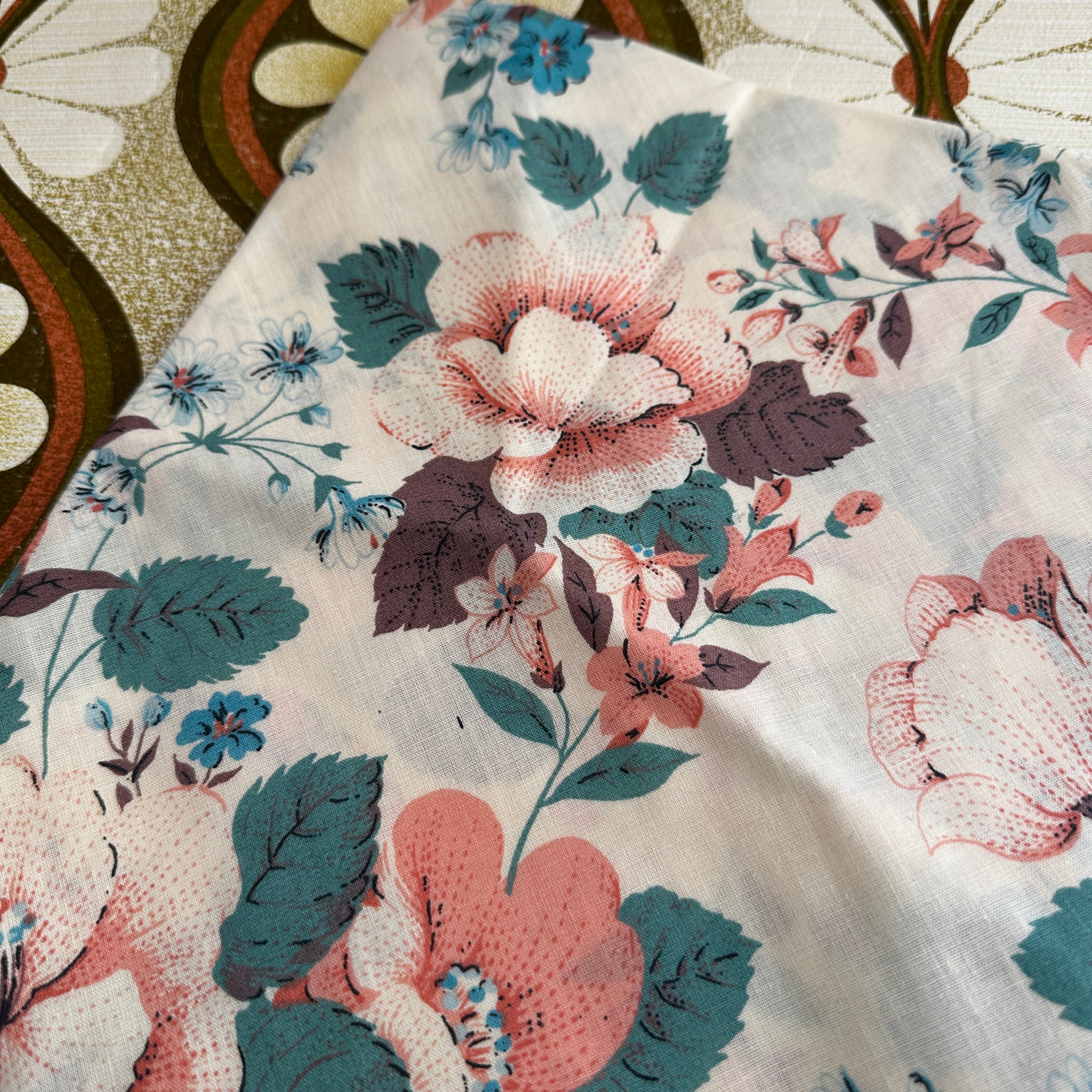 UNUSED Vintage Cotton Pillow Case