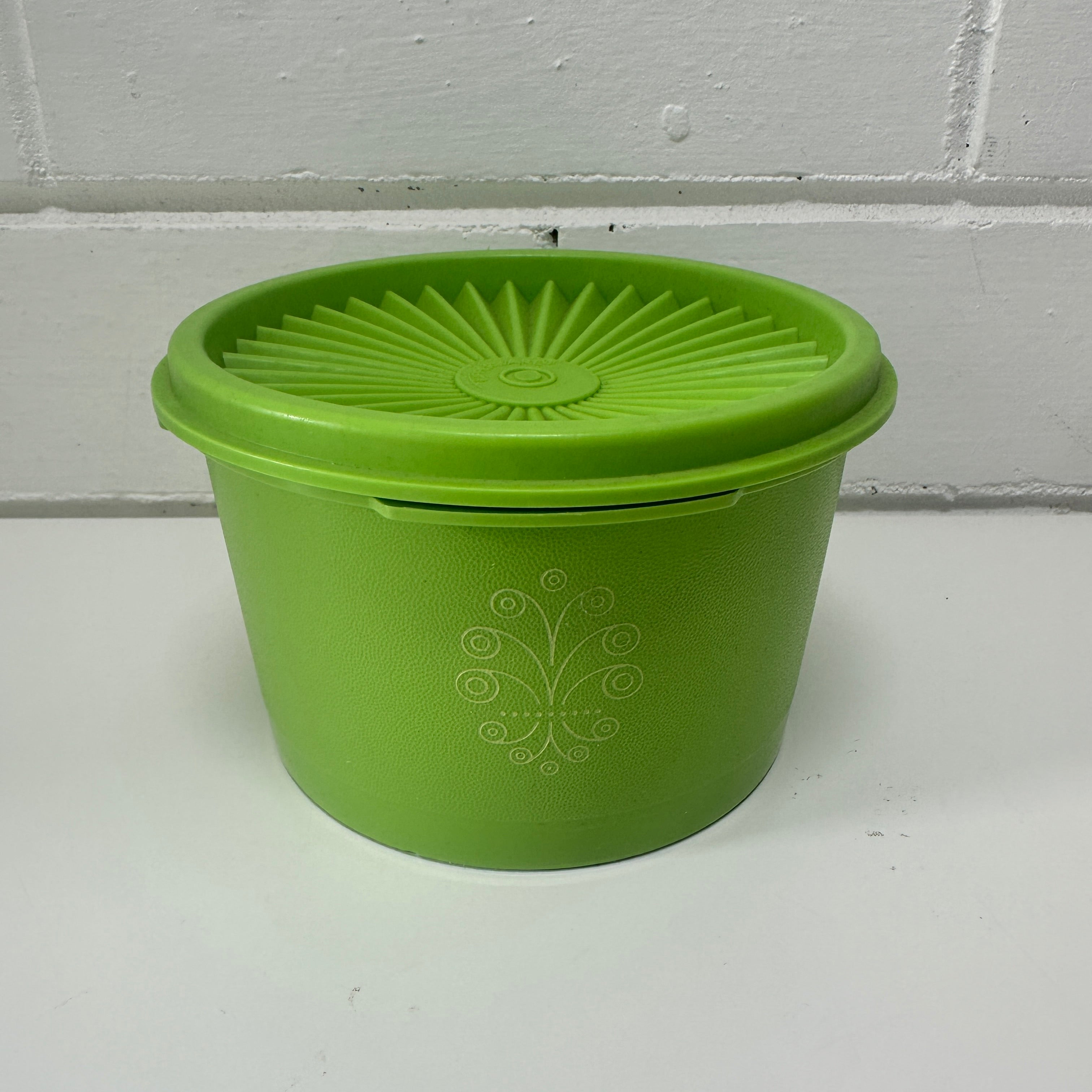 Small Tupperware Container Green