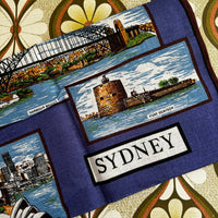 Pure Linen Vintage SYDNEY Tea Towel