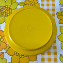 Medium Round YELLOW Tupperware Container