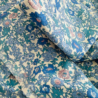 240cms Cute Blue Floral Fabric