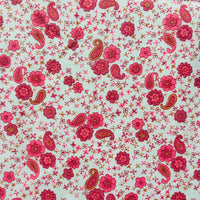 100cms VINTAGE Adorable Paisley Cotton Fabric