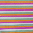 260cms VINTAGE Sweet Striped Fabric BRIGHT