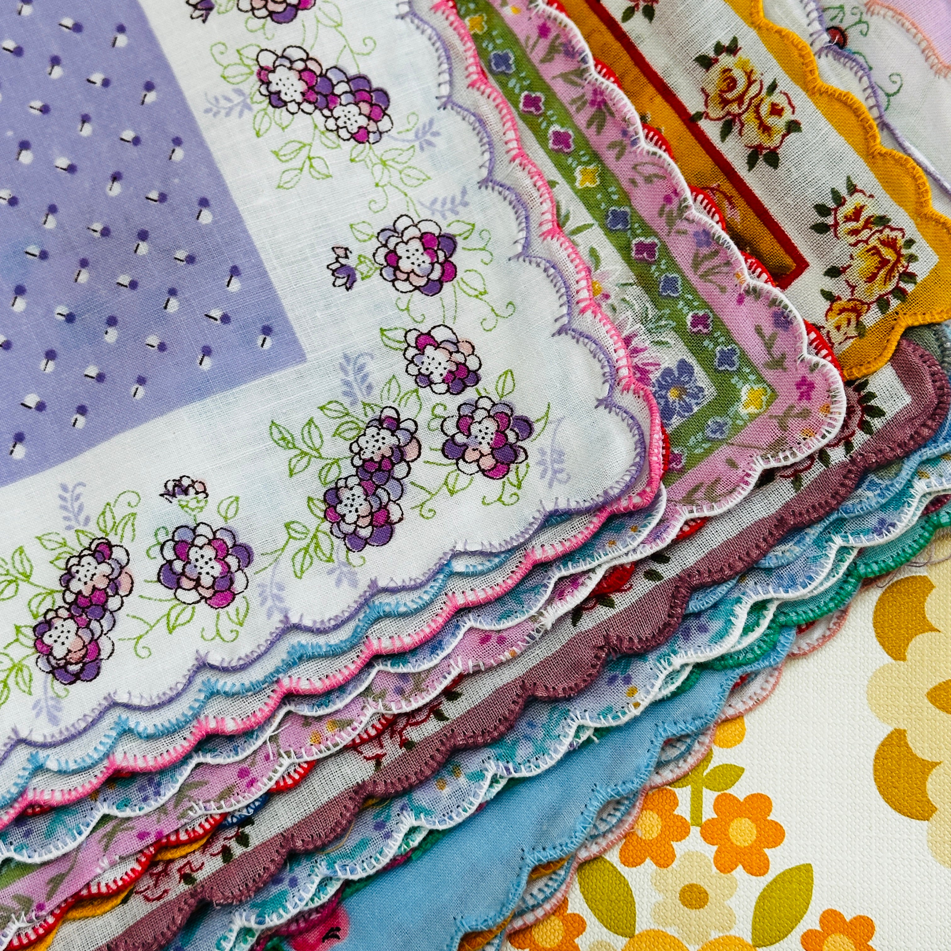 Bakers Dozen Set of Hankies DIFFERENT Packs