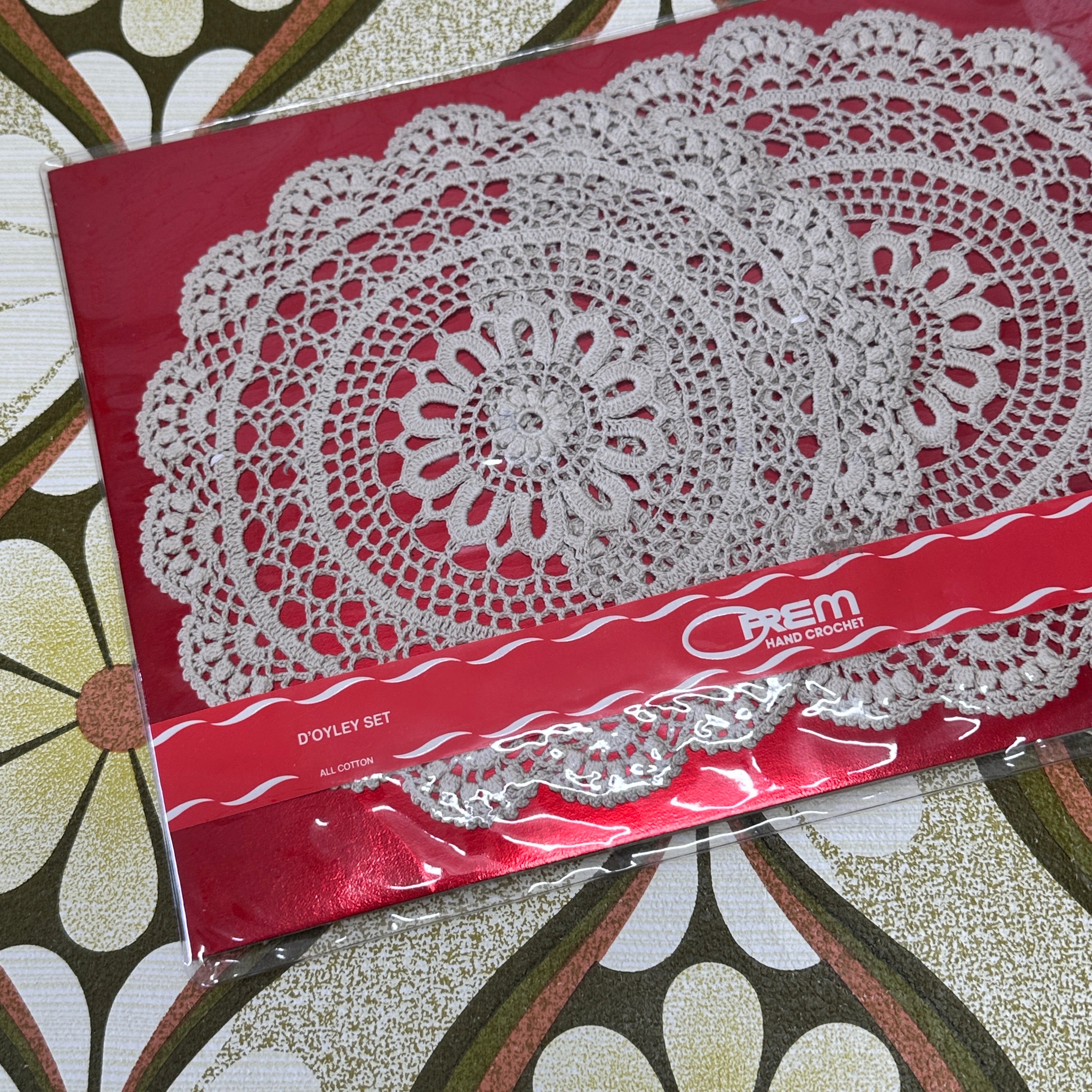 OREM Vintage Crochet Doilies