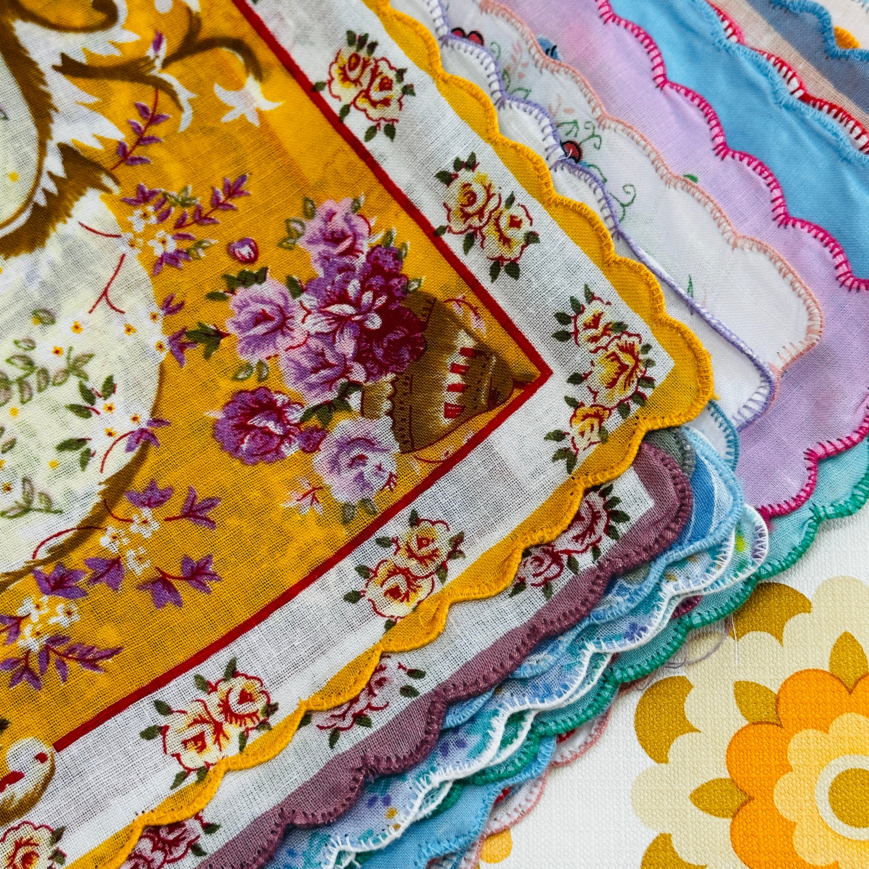 Bakers Dozen Set of Hankies DIFFERENT Packs